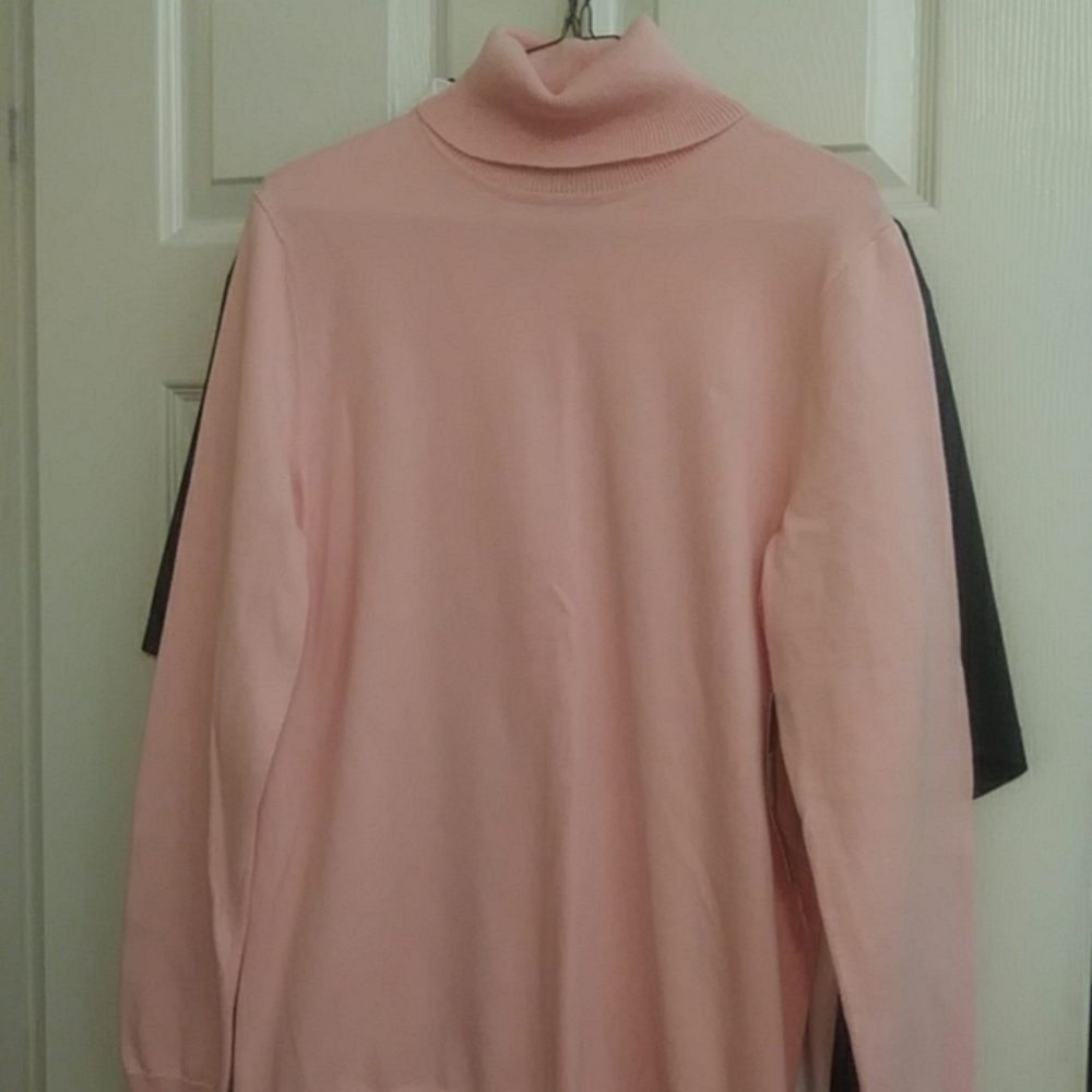 Ralph Lauren pink sweater turtle neck NWT